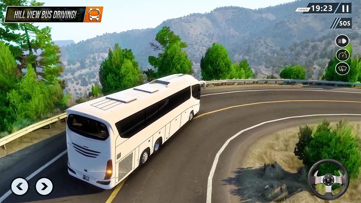Offroad Bus Driving Games Ảnh chụp màn hình trò chơi