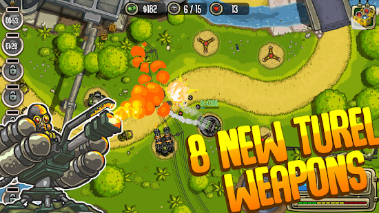 Modern Defense HD(mod) screenshot image 1_playmods.net
