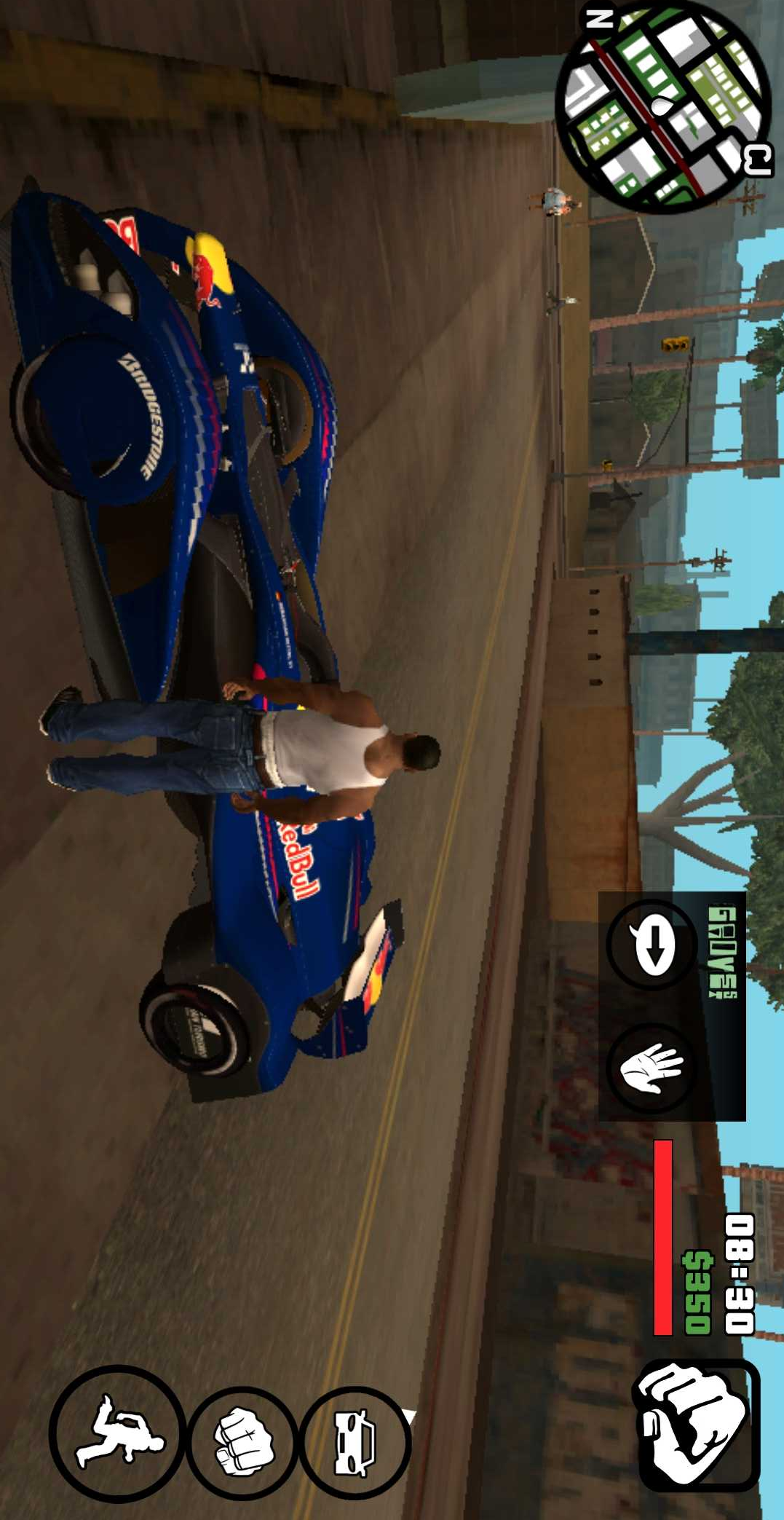 Grand Theft Auto: San Andreas(Ghost Rider รุ่นยานพาหนะพิเศษ) Game screenshot  1