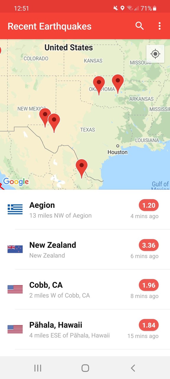 My Earthquake Alerts - Map_modkill.com