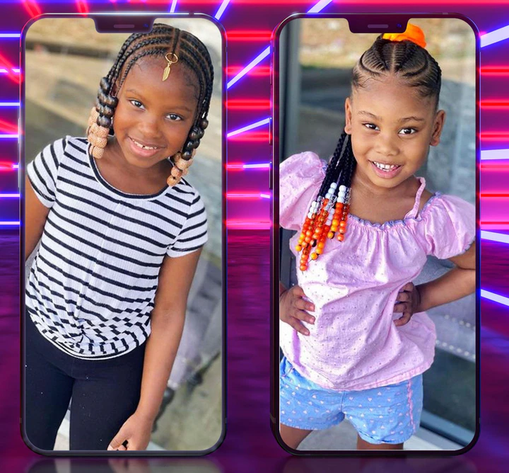 Download African Kids Braid Hairstyle MOD APK  for Android