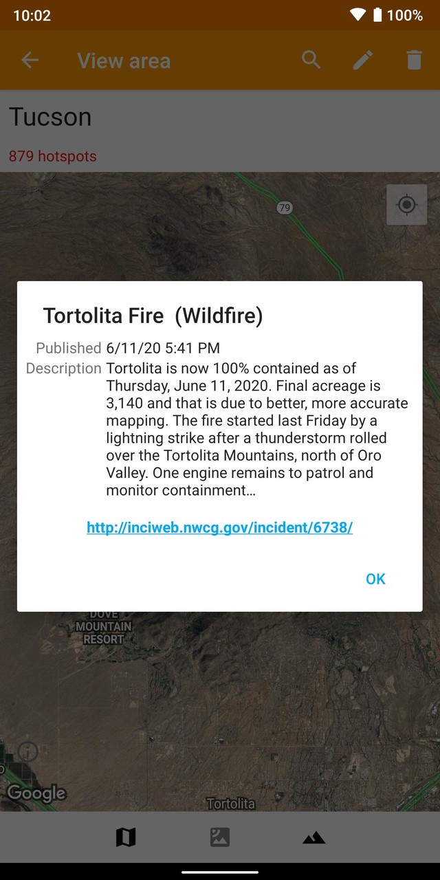 Fireguard Wildfire Tracker