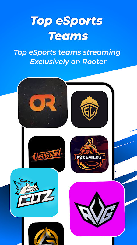 Rooter: Watch Gaming & Esports_playmods.games