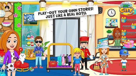 My City : Hotel(Free download) screenshot image 2_playmods.games