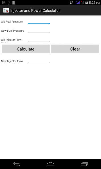 Fuel Injector Calculator(Paid for free) screenshot image 2
