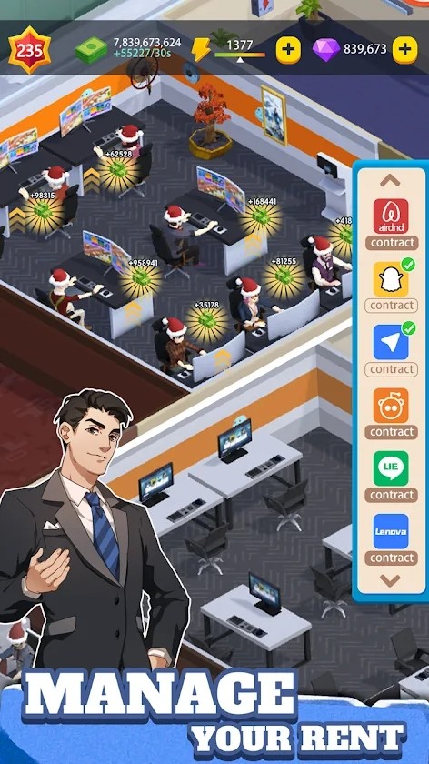 Idle Business Tycoon(Get rewarded for not watching ads) screenshot