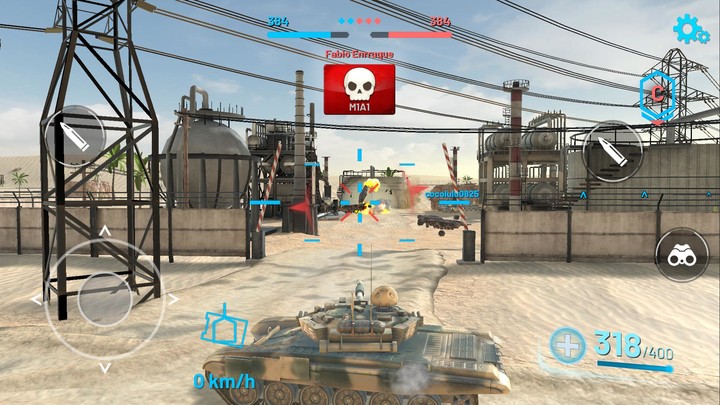 War Machines: Tank Warfare Ảnh chụp màn hình trò chơi