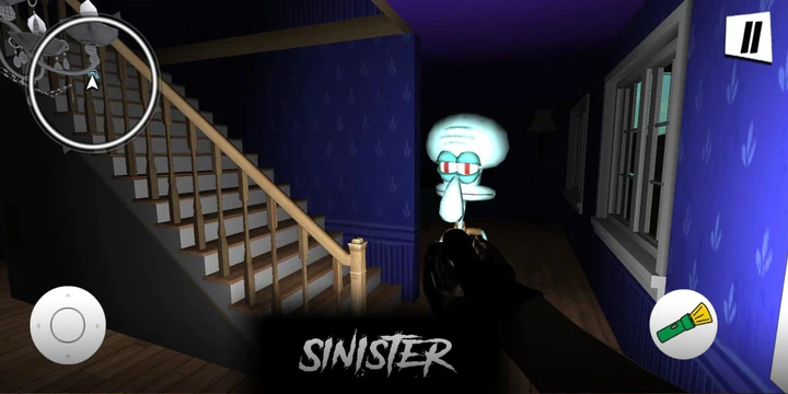Download Scary sinister Mod Granny APK vSinister Squidward v1 For Android