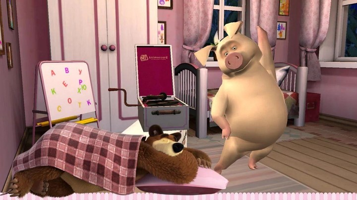 Masha and the Bear: Good Night_playmod.games