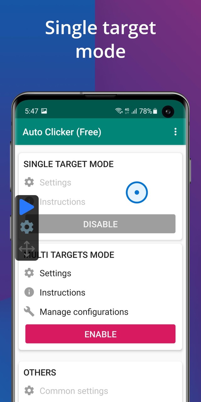 Auto Clicker - Automatic tap(no ads) screenshot image 2_playmod.games