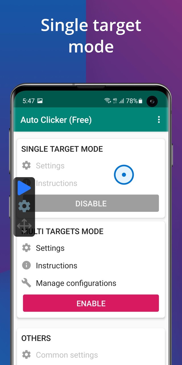 Auto Clicker - Automatic tap(no ads) screenshot image 2_modkill.com