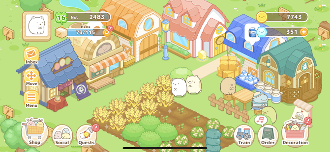 Sumikkogurashi Farm(no watching ads to get Rewards)