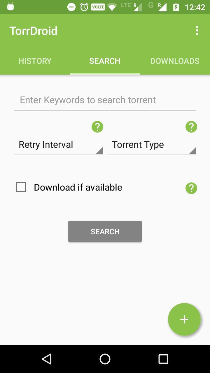 TorrDroid - Torrent Downloader(Против) screenshot image 1