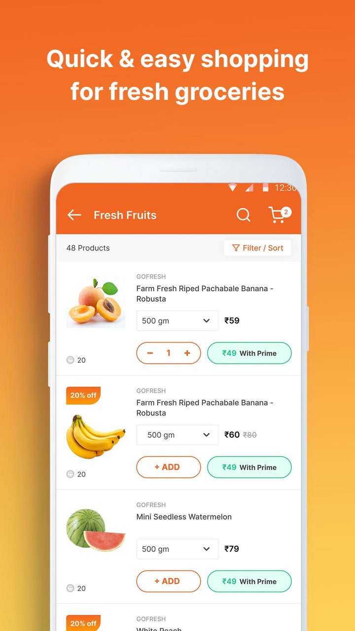 Goodoor - Online Grocery Shopping App