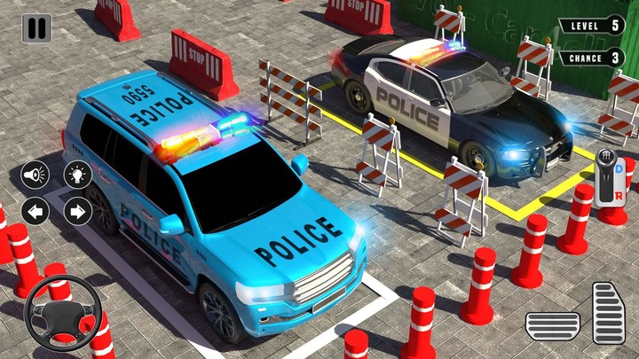 Police Car Games Parking 3D‏