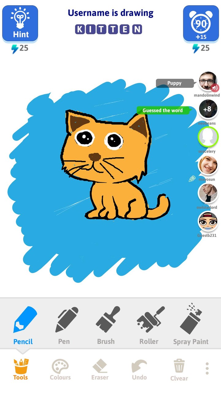 Draw N Guess Multiplayer‏