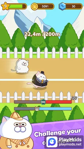 Cat Run - Kitty Rush‏(أموال غير محدودة) screenshot image 3