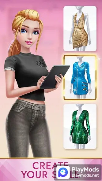 Super Stylist Fashion Makeover(Mod menu) screenshot image 1_playmods.games