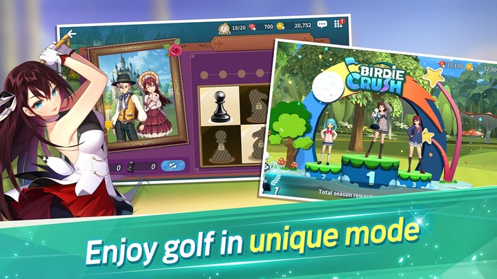 Birdie Crush: Fantasy Golf