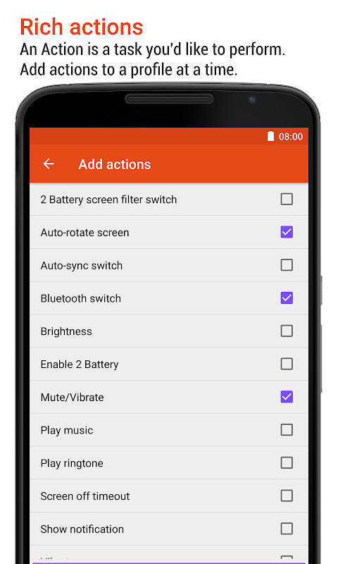 aProfiles - Auto tasks‏