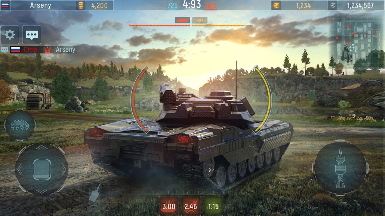 Modern Tanks: Tank War Online_playmods.net