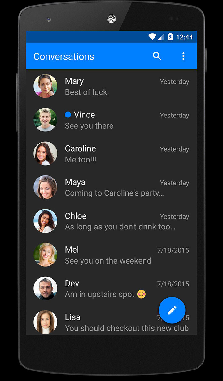 Chomp SMS(Paid features unlocked) screenshot image 3_modkill.com