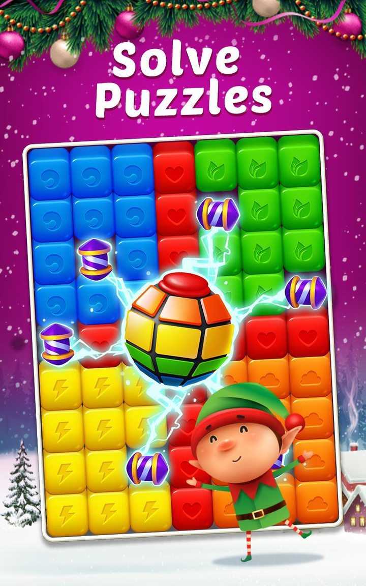 Toy Cubes Pop - Match 3 Game‏