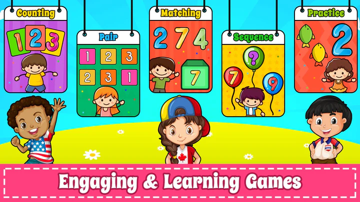 Download Learn Numbers 123 Kids Game - Count & Tracing 123 MOD APK  for  Android