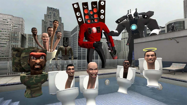 Titan Speakerman Costume | Skibidi Toilet Plush