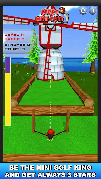 Bird Mini Golf - Freestyle Fun(Unlock all chapters) screenshot image 4_playmod.games