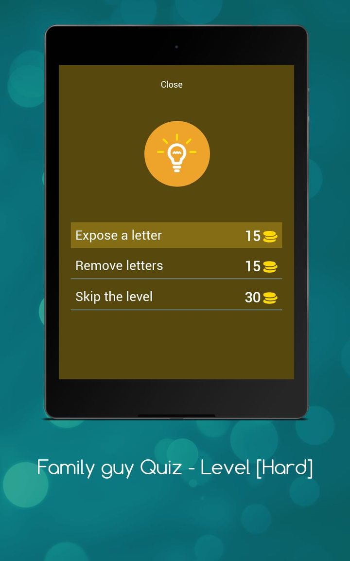 Family guy Quiz - Level [Hard]‏