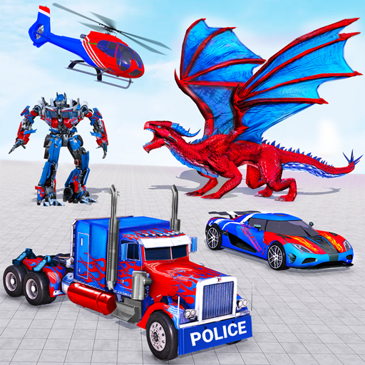 Dragon Robot Police Truck Game-Dragon Robot Police Truck Game