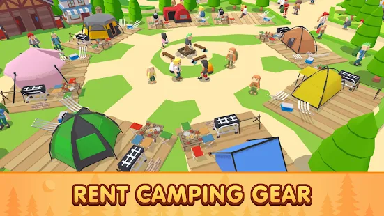 Camping Tycoon(Get rewarded for not watching ads) Game screenshot  16