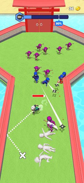 Ninja Rush(Unlimited Money) screenshot image 1_playmods.games