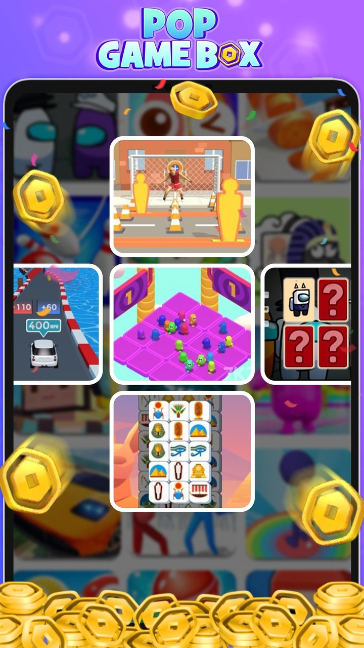 Pop Game Box Ảnh chụp màn hình trò chơi