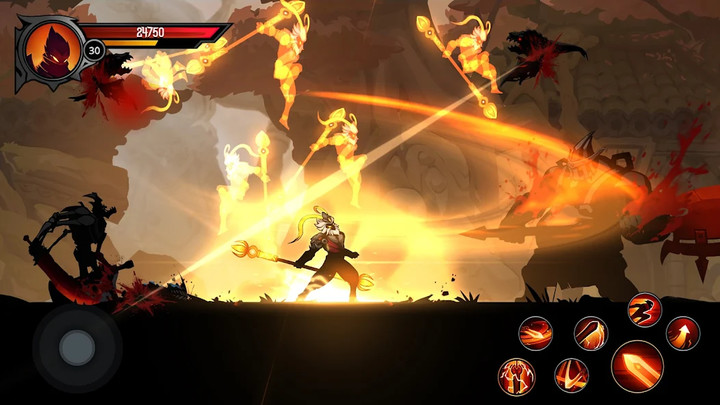 Shadow Knight: Ninja Đánh Nhau(Sự bất tử) screenshot image 5 Ảnh chụp màn hình trò chơi