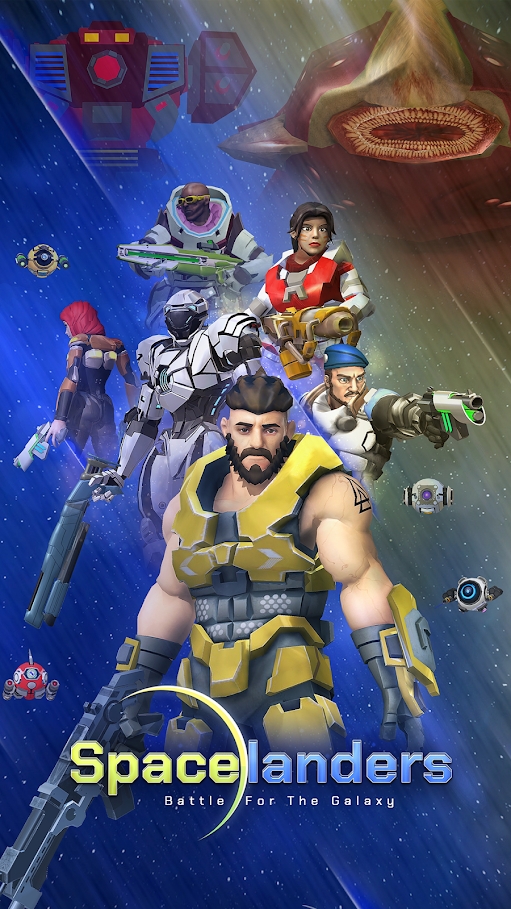 Spacelanders: Sci-Fi Shooter(Immortality)
