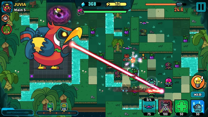 Broken Universe Tower Defense(Unlimited Gold) screenshot image 1_playmod.games