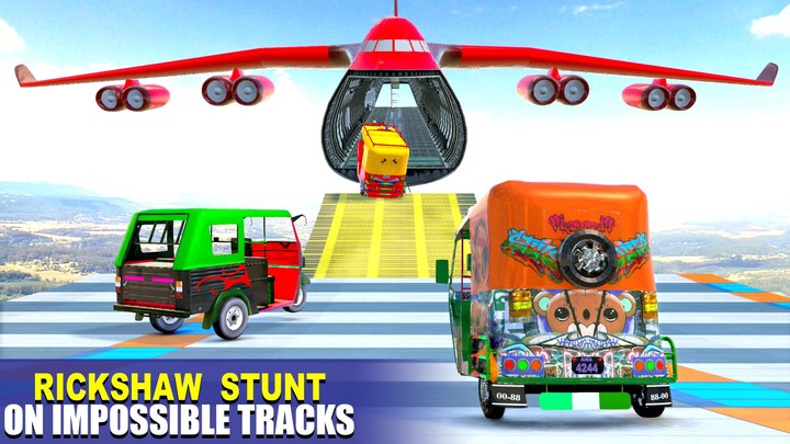 Tuk Tuk Auto Rickshaw 3D Stunt Ảnh chụp màn hình trò chơi