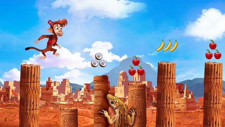 ألعاب مغامرات القرد الغابة