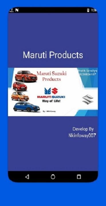 Maruti Products app