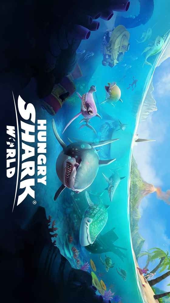 Hungry Shark World(Unlimited Money) screenshot