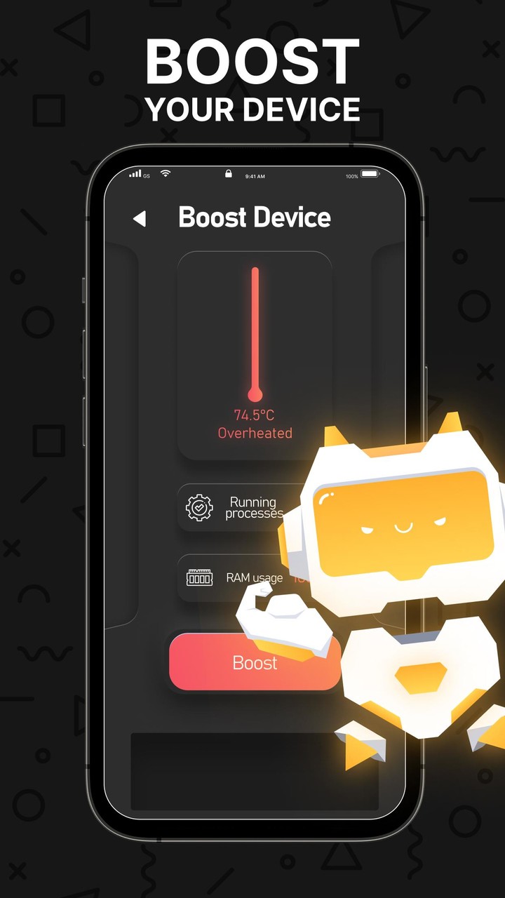 WOW! Cleaner - Boost Phone Ảnh chụp màn hình trò chơi