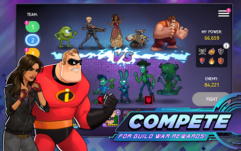 Disney Heroes: Battle Mode(infinite energy) Game screenshot  13