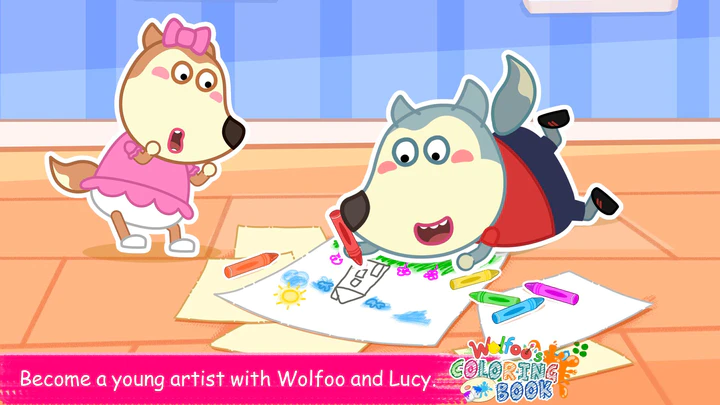 6400 Collections Wolfoo Cartoon Coloring Pages  Latest HD