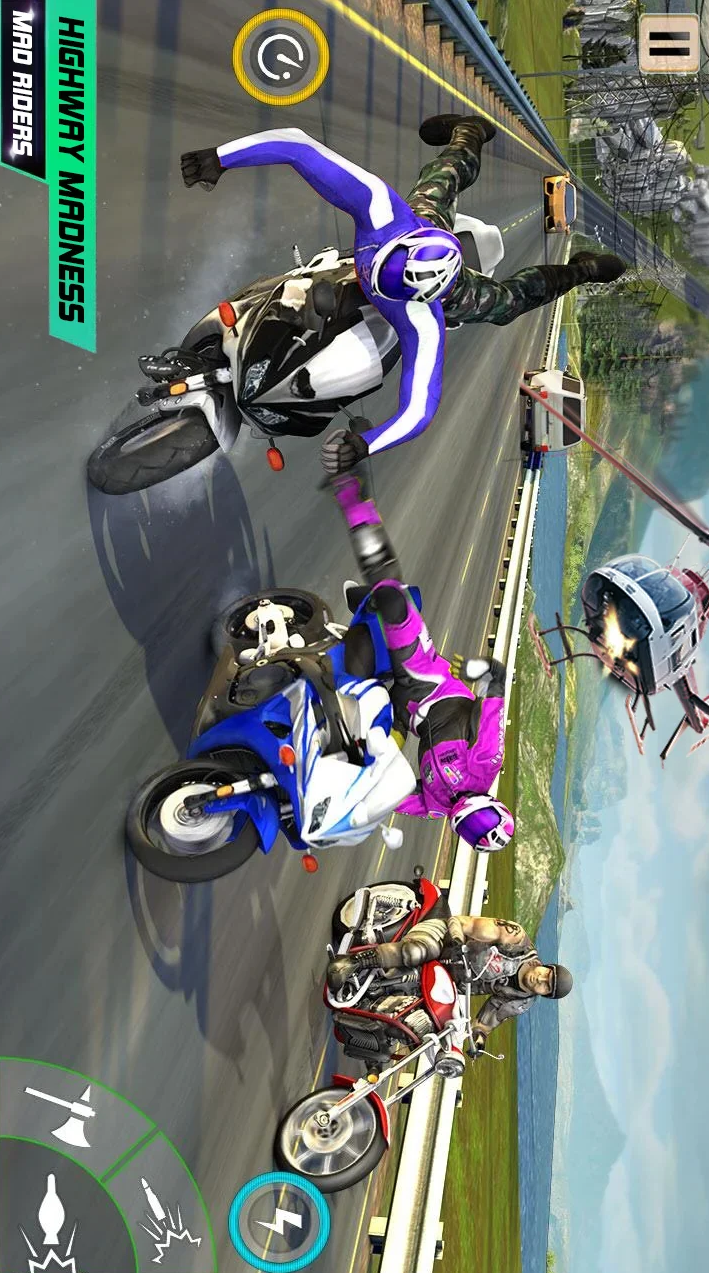 Biker Gang- New Bike Race Shooting Action Game 3D