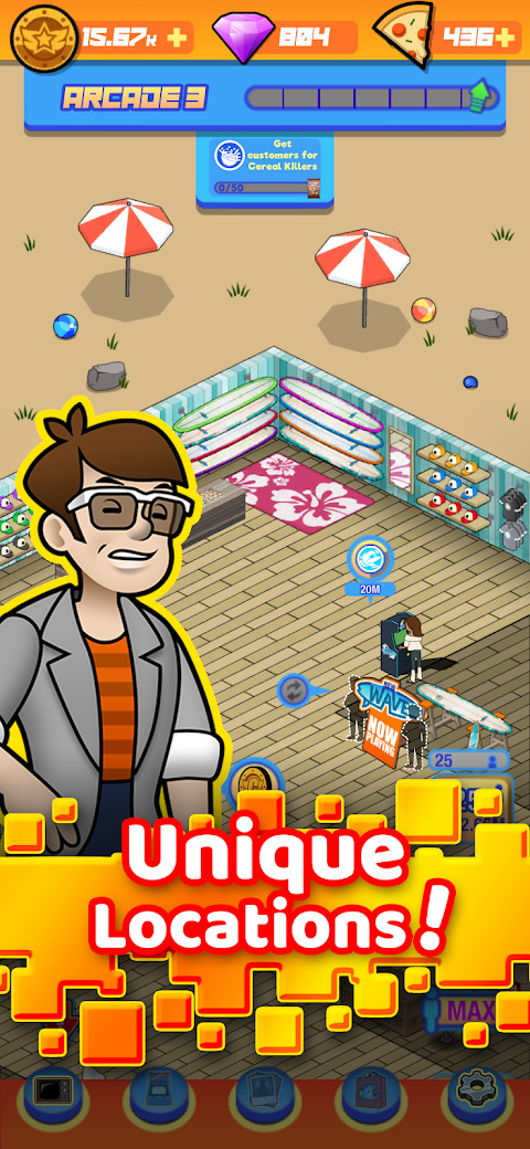 My Arcade Empire - Idle Tycoon(MOD) screenshot