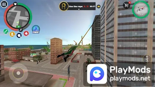 Rope Hero: Vice Town(Unlimited Money) screenshot image 4_playmod.games