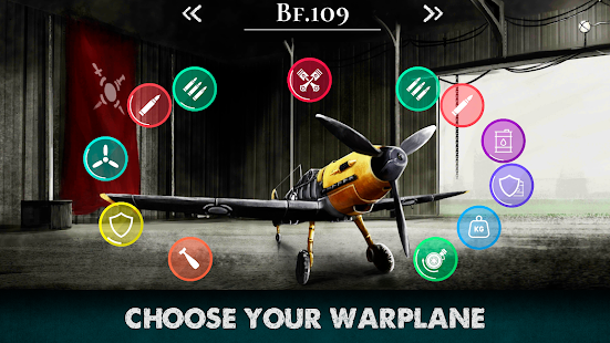 Warplane inc. War Simulator Warplanes WW2 Dogfight(Unlimited coins) screenshot image 16_playmods.net