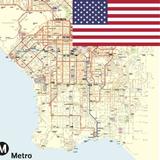 LOS ANGELES METRO RAIL BUS WAY_playmods.net